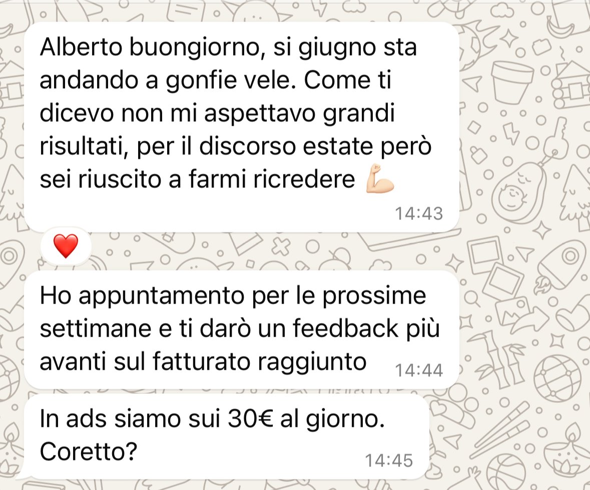 Feedback cliente