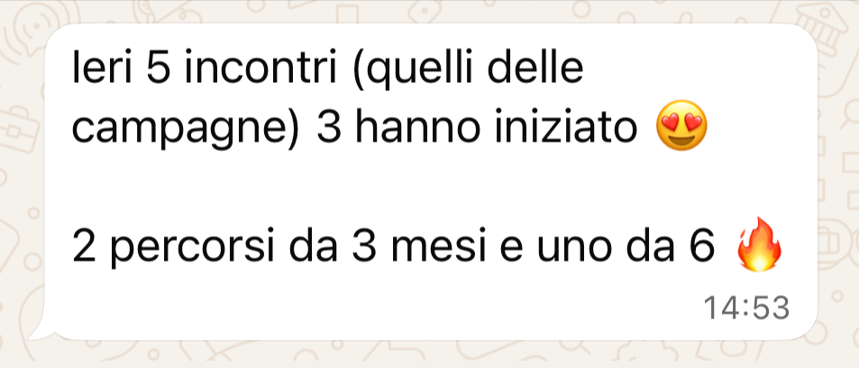 Feedback cliente